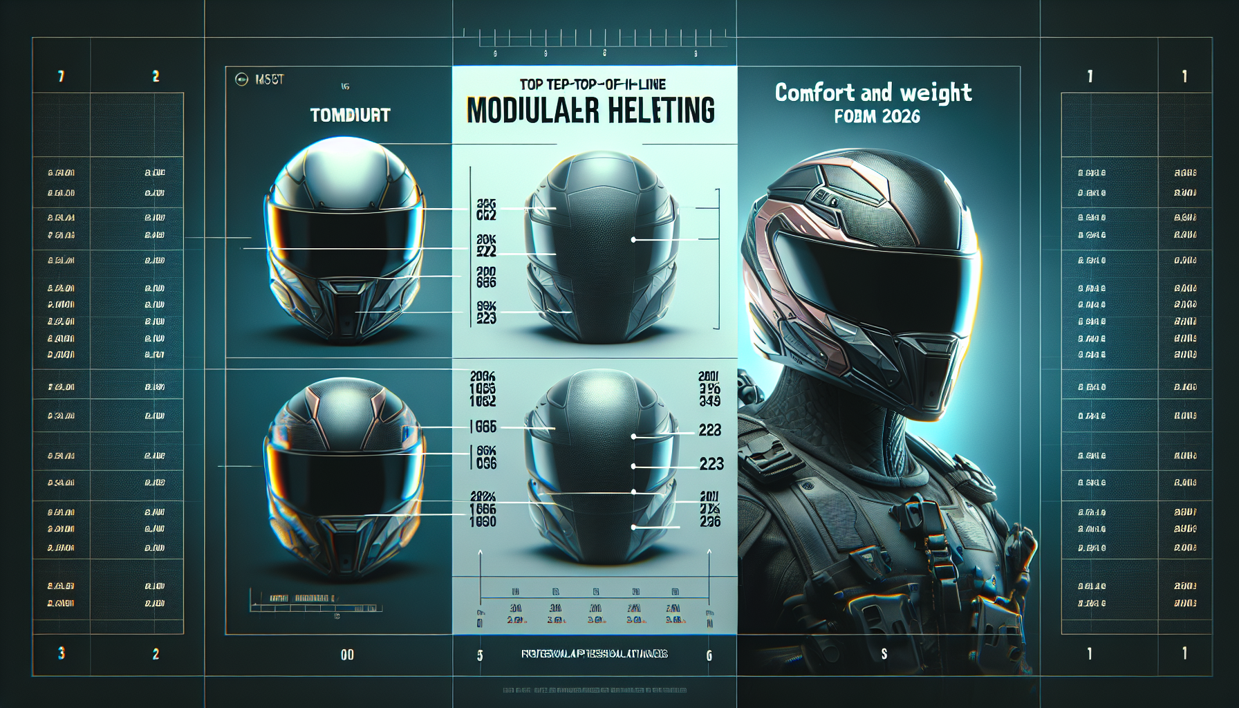 The Best Modular Helmets for Touring: 2026 Comfort and Weight Comparison