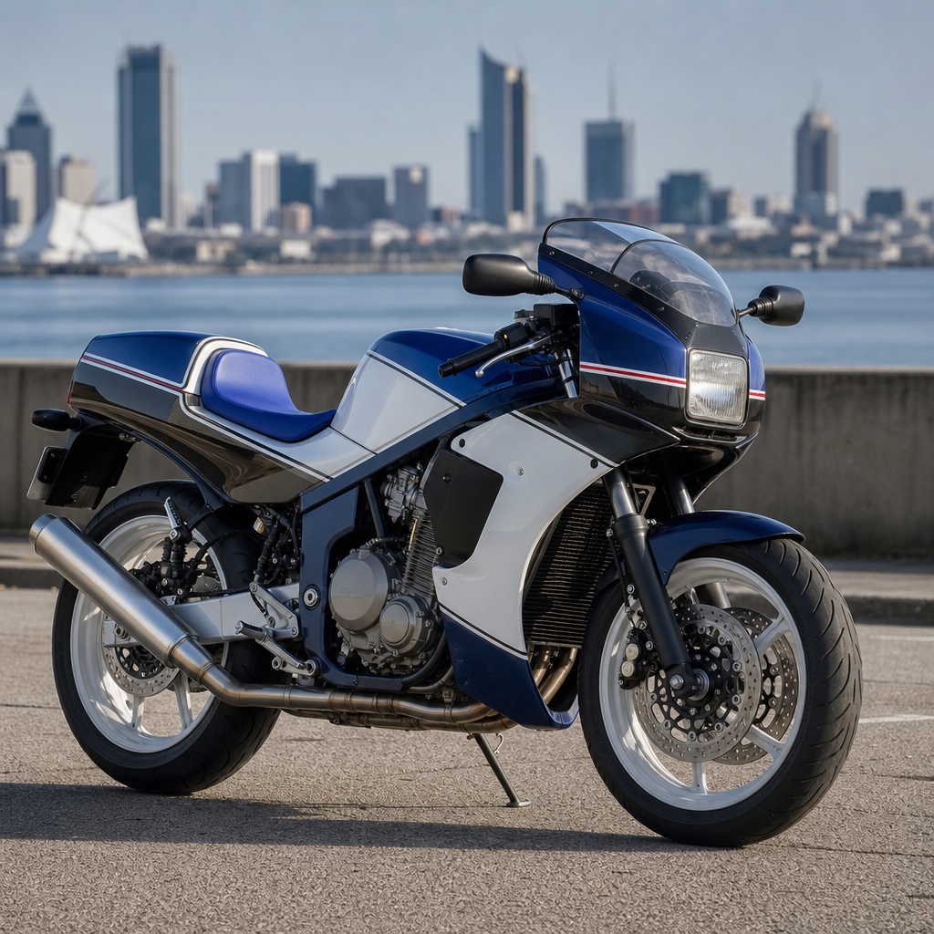 Retro-Modernism: Blending 1980s GSX-R Style with 2026 Parallel-Twins