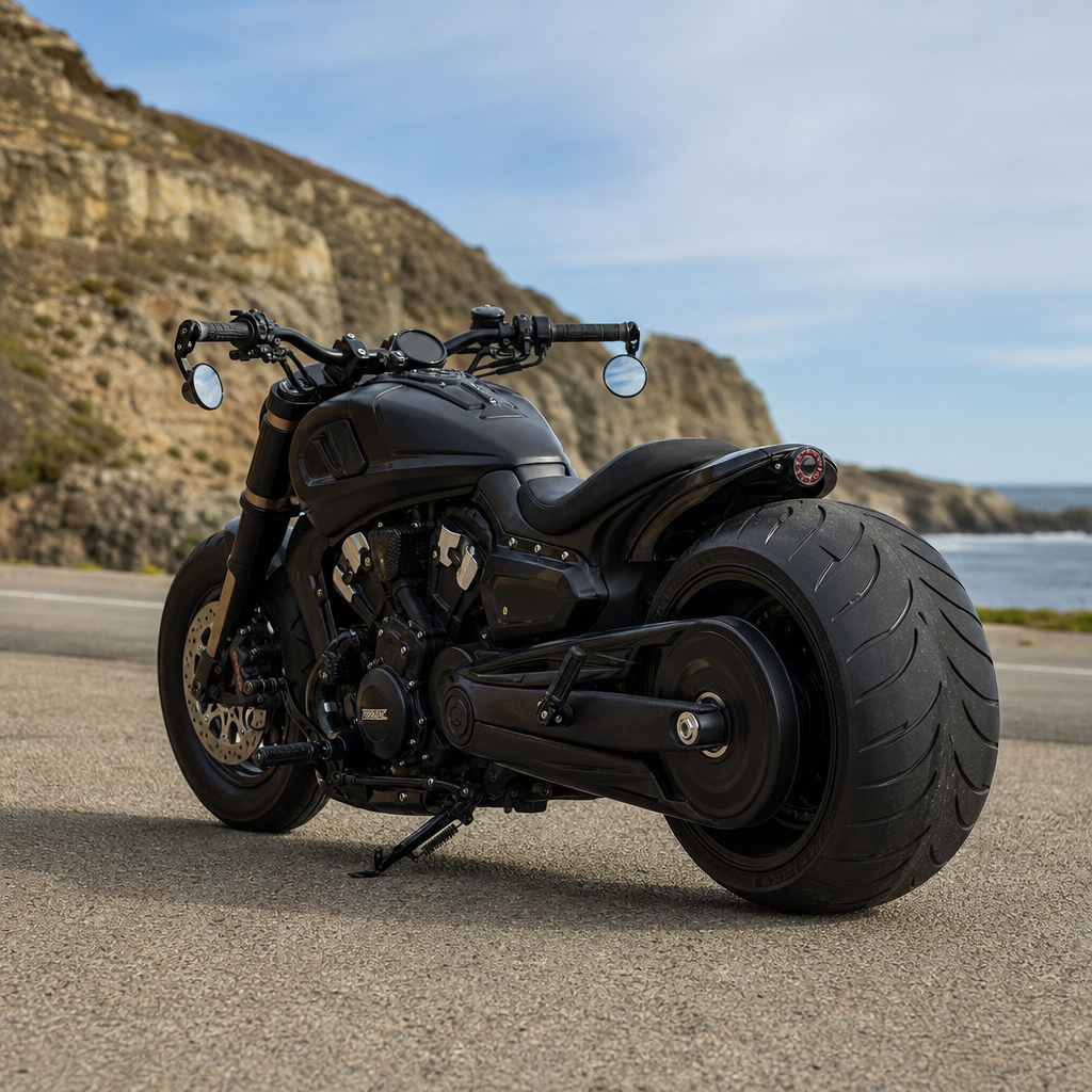 The “Long and Low” Muscle Cruiser: Benda LFC700 and the 310mm Rear Tire